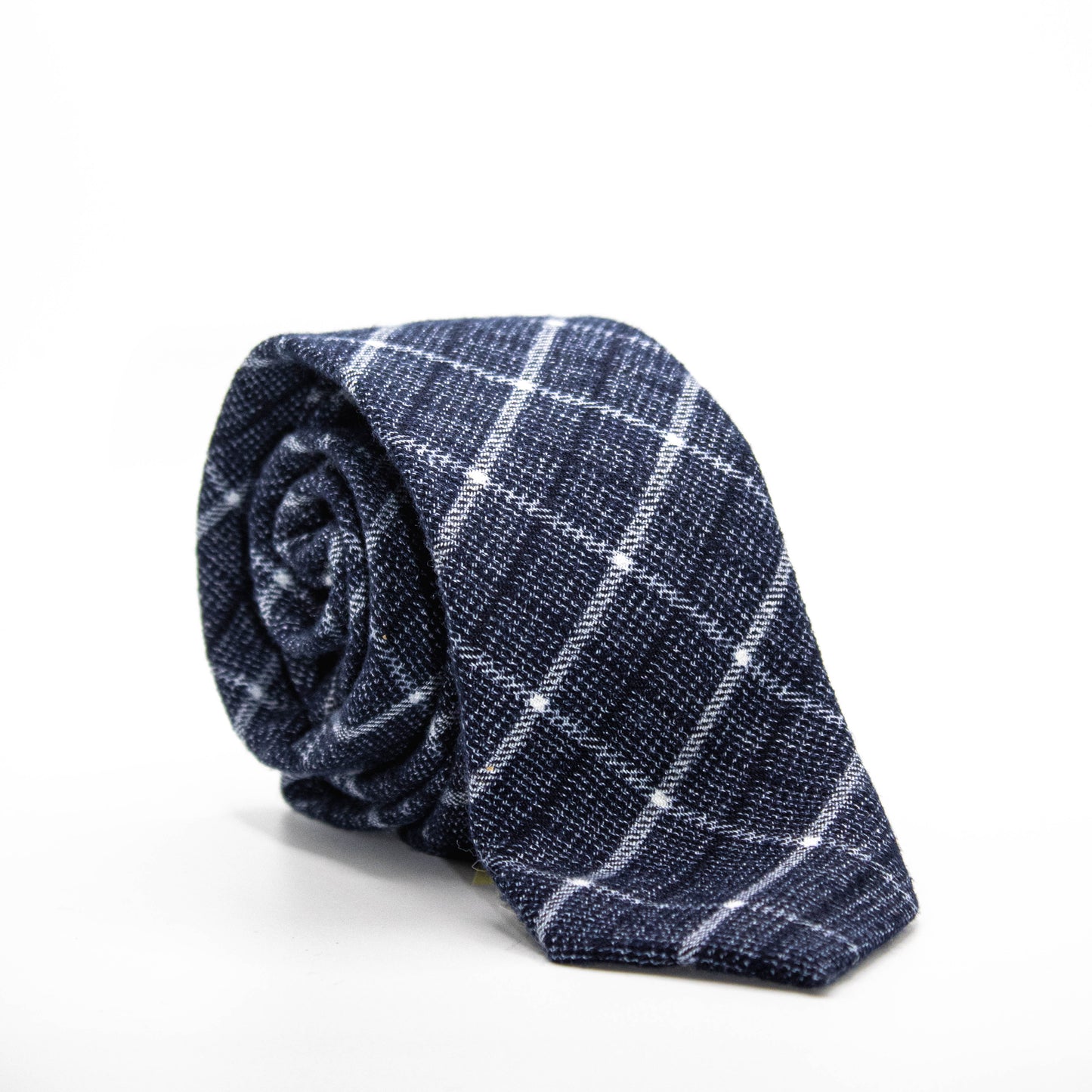 Woven Plaid Tie