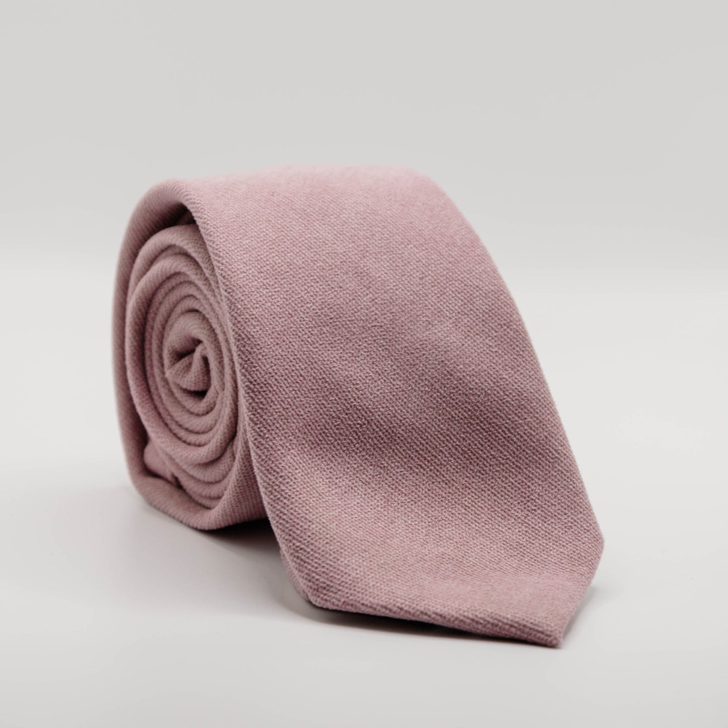 Suede Solid Tie