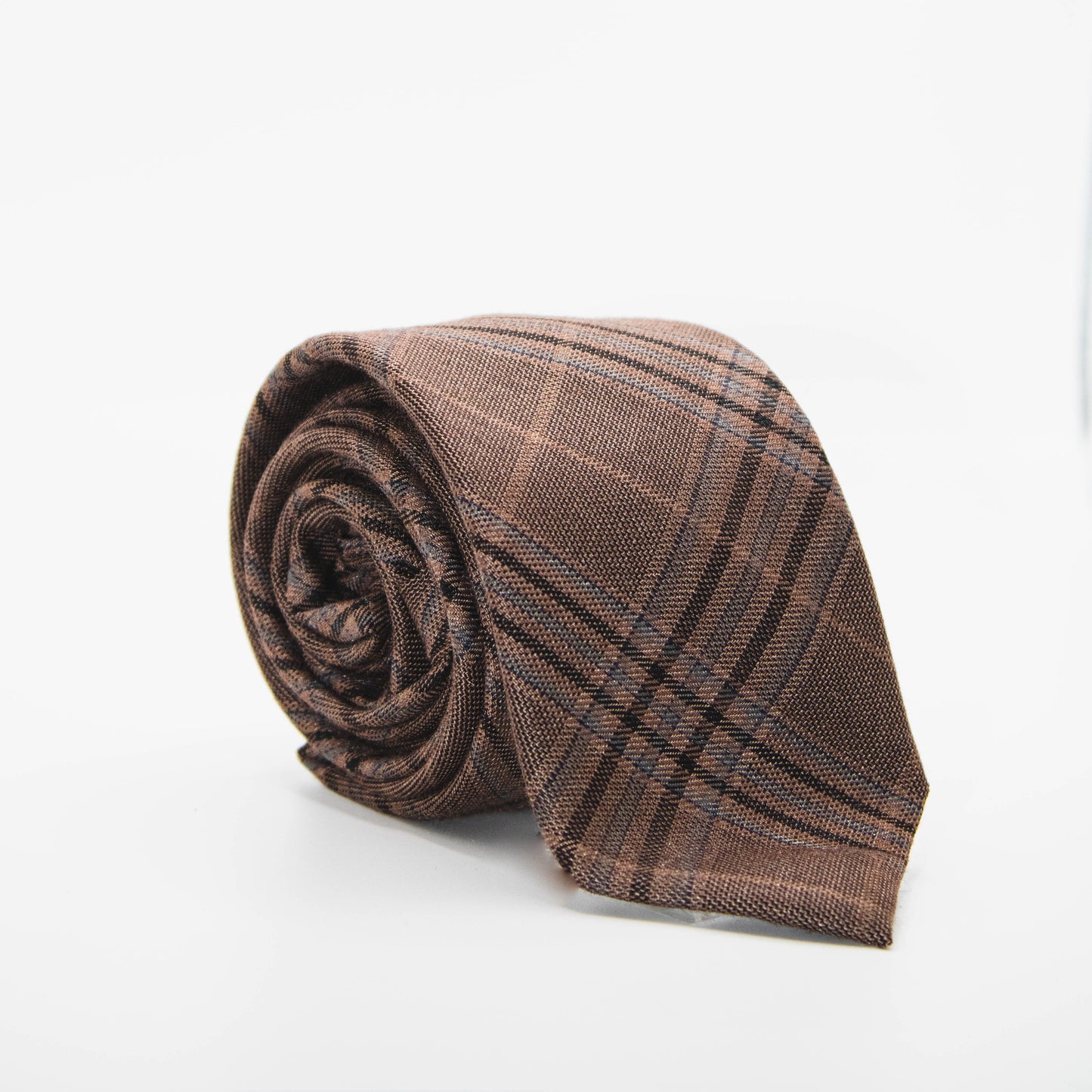 Thick Plaid Tie