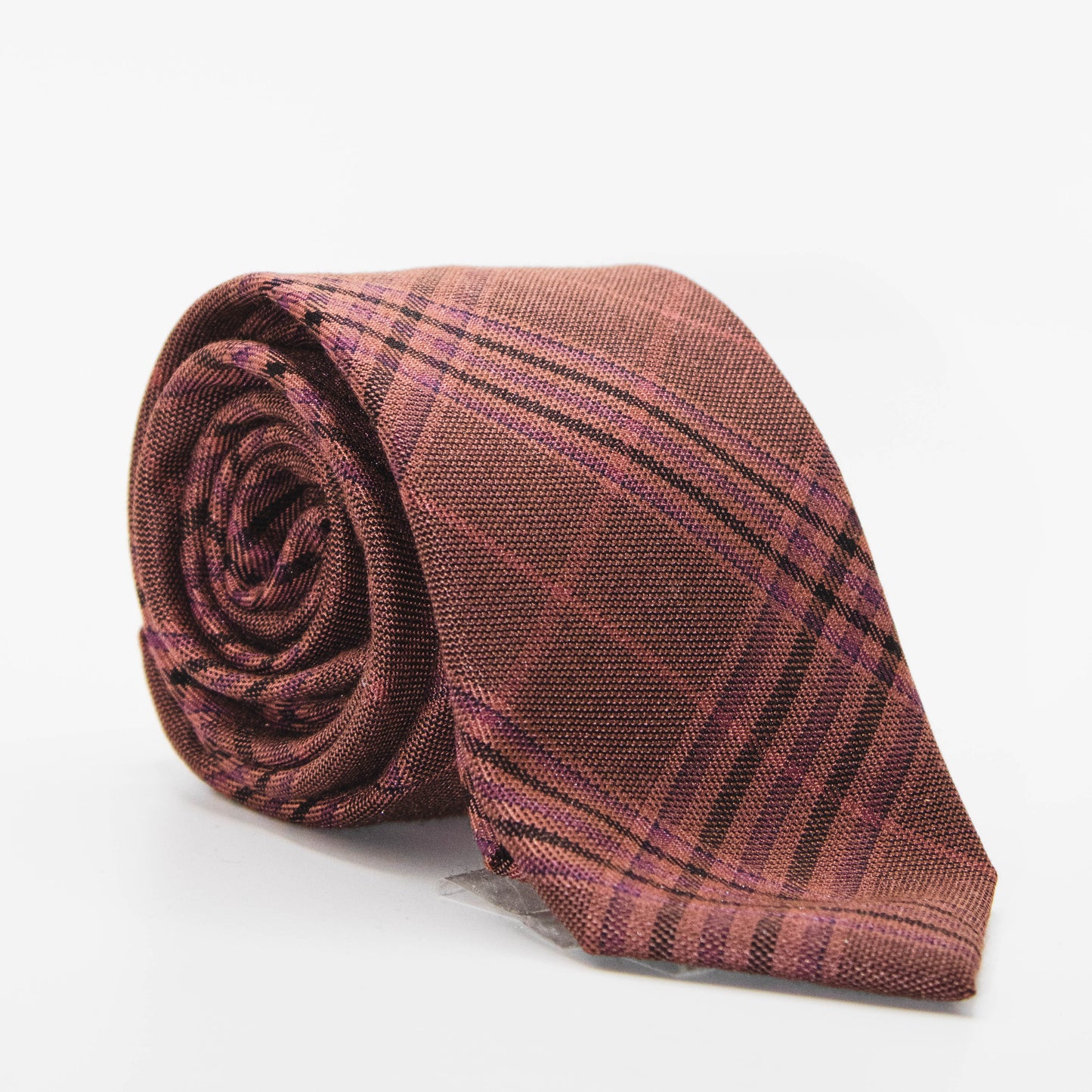 Thick Plaid Tie