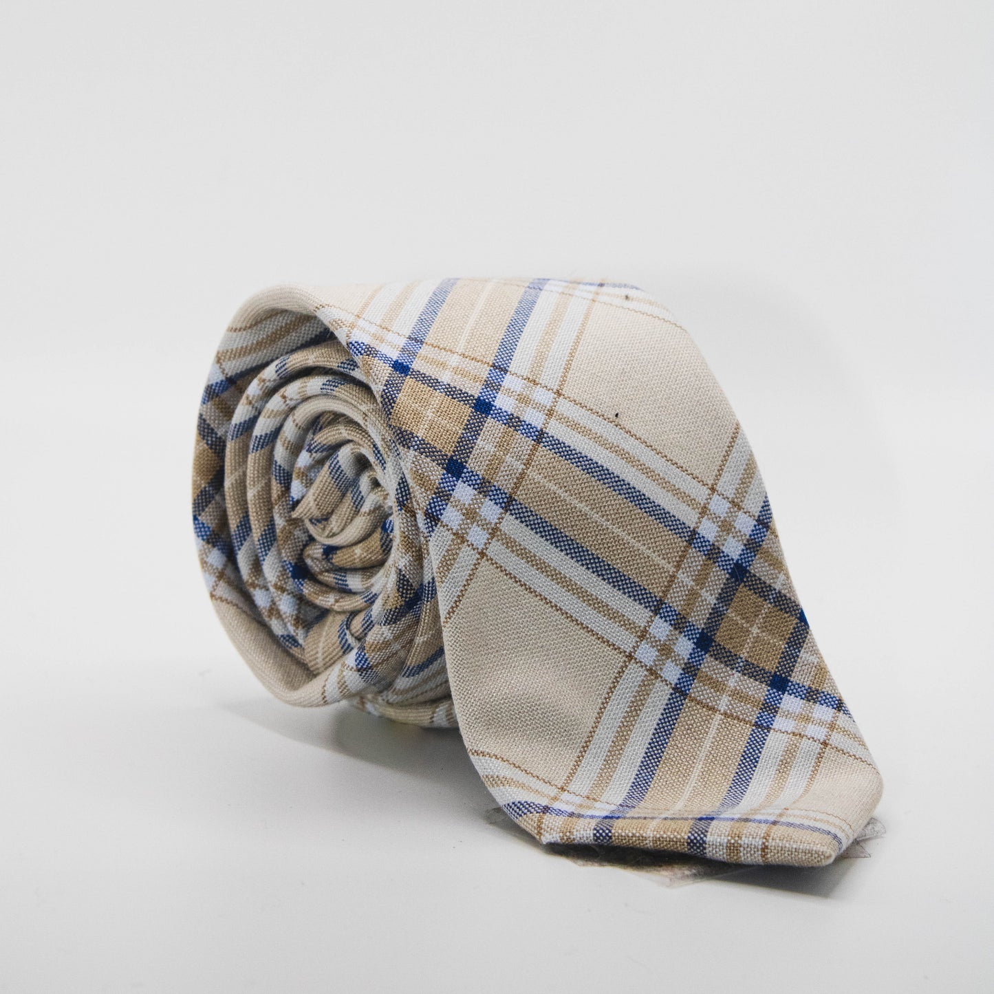 Thick Plaid Tie