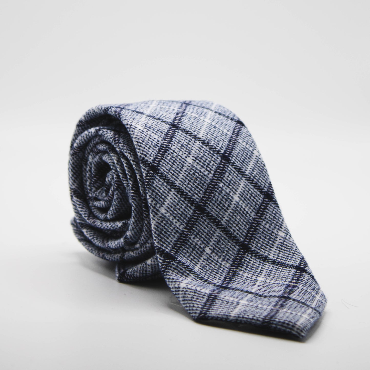 Woven Plaid Tie