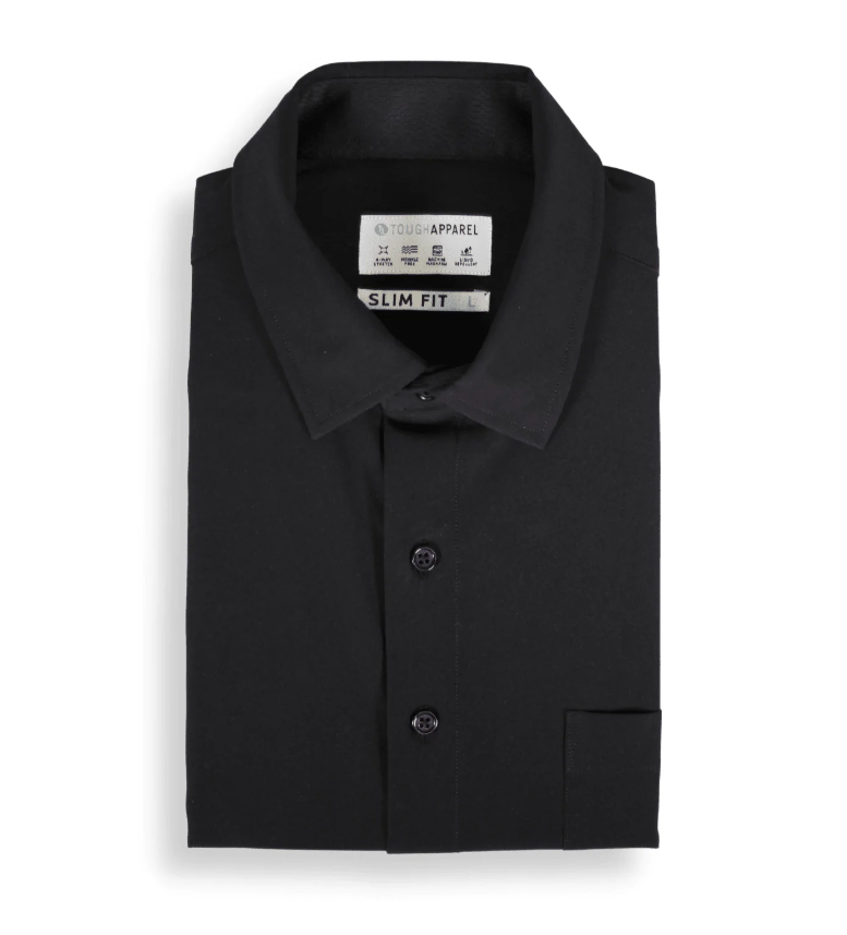 Performance Dress Shirt, Black