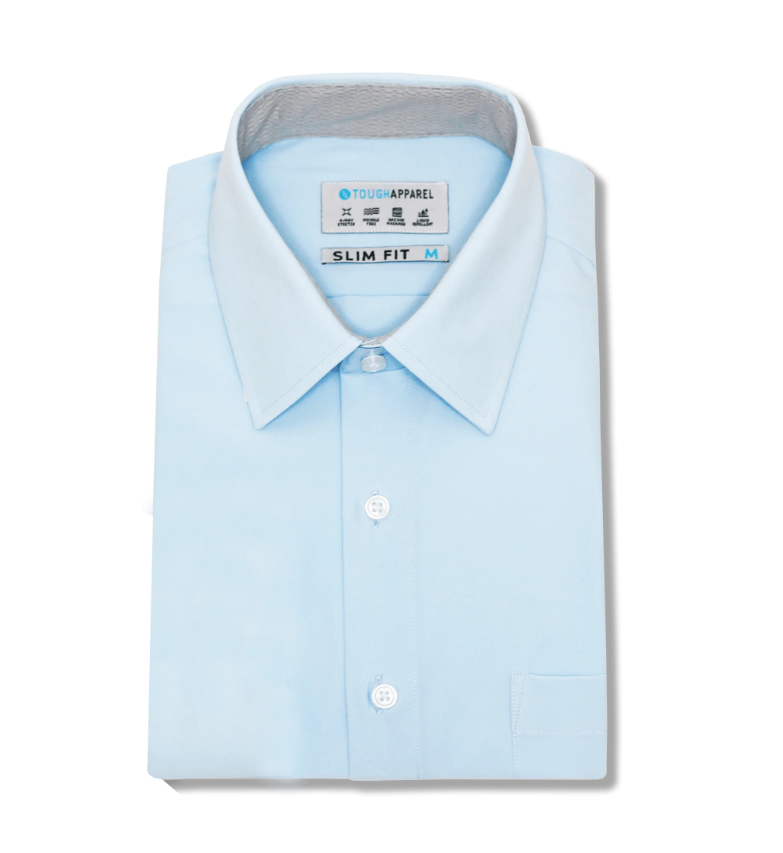 Performance Dress Shirt, Blue