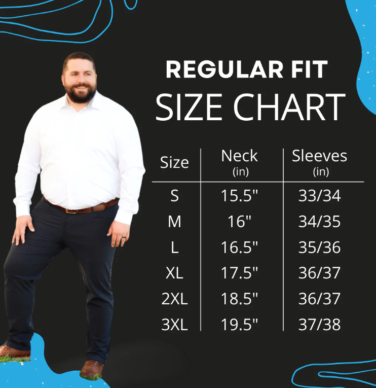 Performance Dress Shirt, Blue